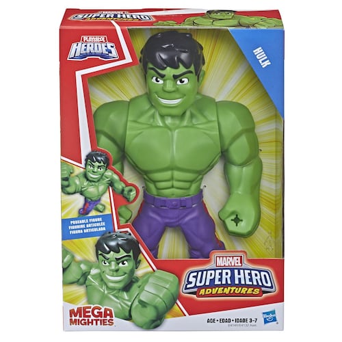 Figura Hulk Mega Mighties Playskool Heroes