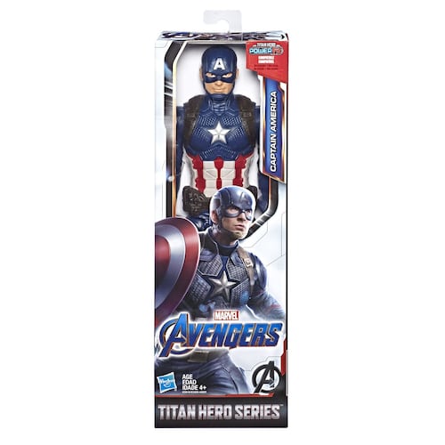 Figura de acción Capitán América 12 Pulgadas Titan Hero Avengers Endgame