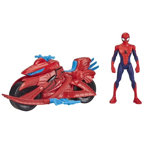 Figura Spider-Man con Moto Marvel