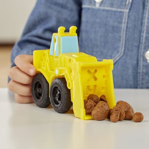 Vehículos de Construcción Excavadora y Cargadora Play-Doh Wheels