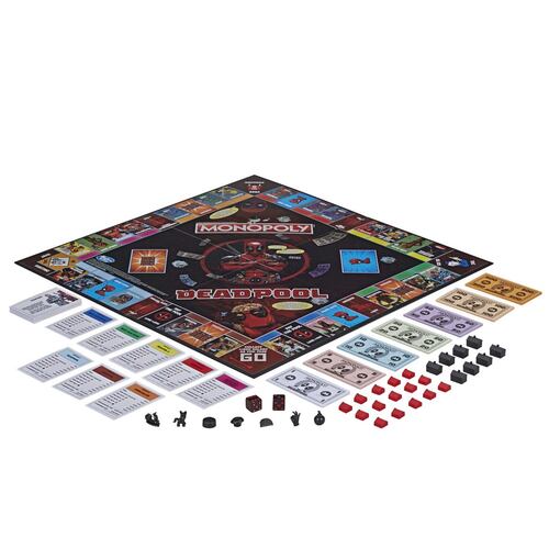 Juego Monopoly Edición de Colección Marvel Deadpool