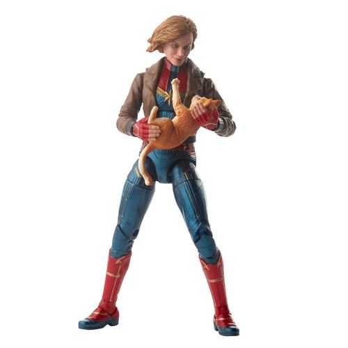 Figura Capitana Marvel con Goose 6 Pulgadas Capitana Marvel