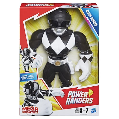 Mega Mighties Power Rangers Negro