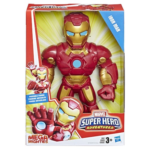 Figura acción Iron Man Mega Mighties Playskool Heroes