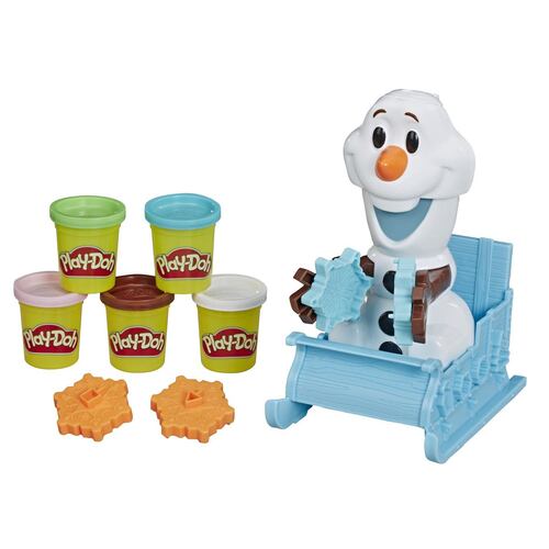Olaf en Trineo Frozen Play-Doh