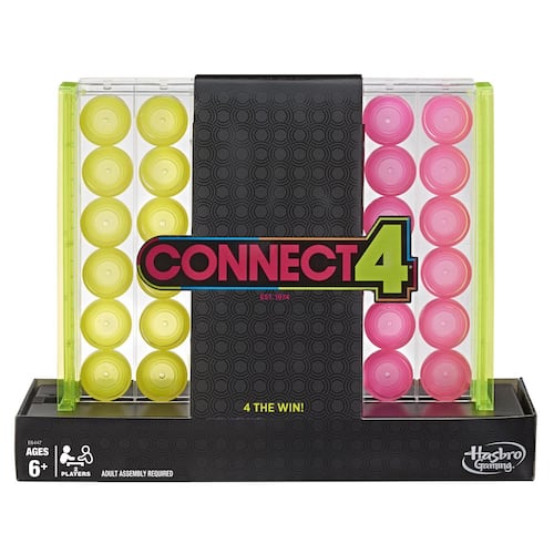 Juego de Mesa Connect 4 Neón Pop Hasbro Gaming