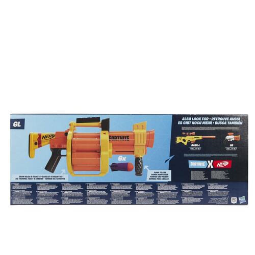 Lanzador Nerf Fortnite GL