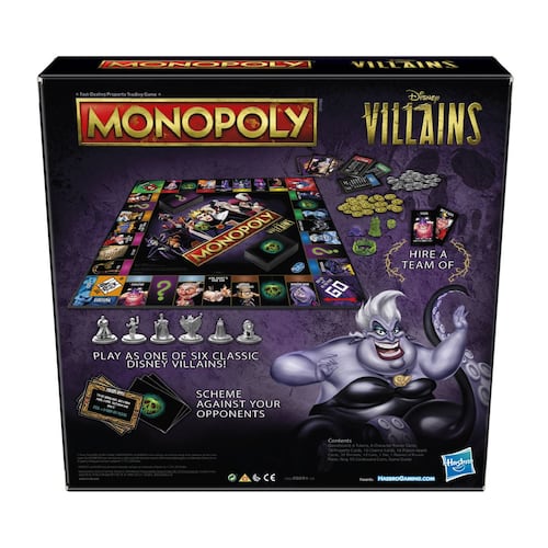 Juego de mesa Monopoly: Disney Villains Edition