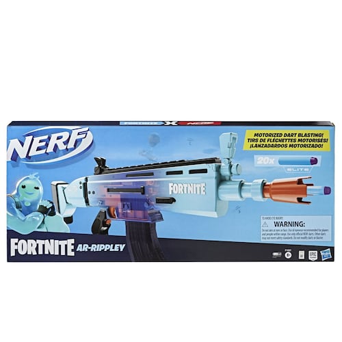 Lanzador Nerf Fortnite AR-Rippley
