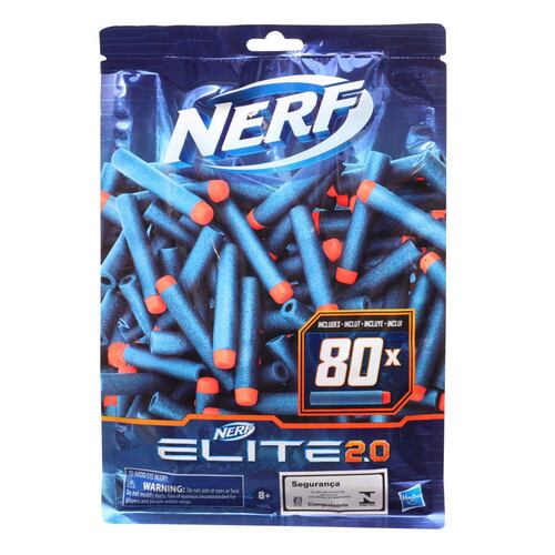Nerf Elite 2.0 - Set de 80 dardos de repuesto