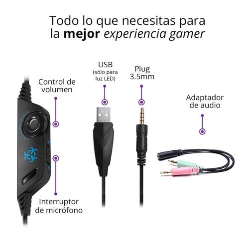 Audífonos Gamer RedLemon High Definition Hunterspider V1