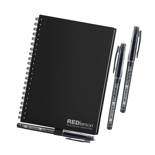 Cuaderno Inteligente RedLemon Reutilizable de 50 Hojas