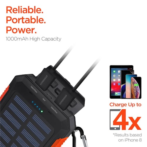 Power Bank HyperGear Wireless Solar 10000 Mah