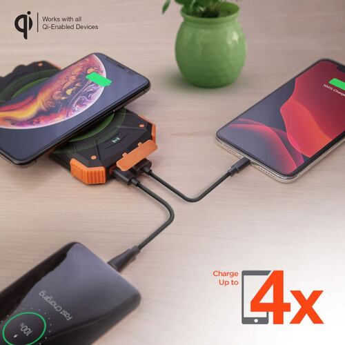 Power Bank HyperGear Wireless Solar 10000 Mah