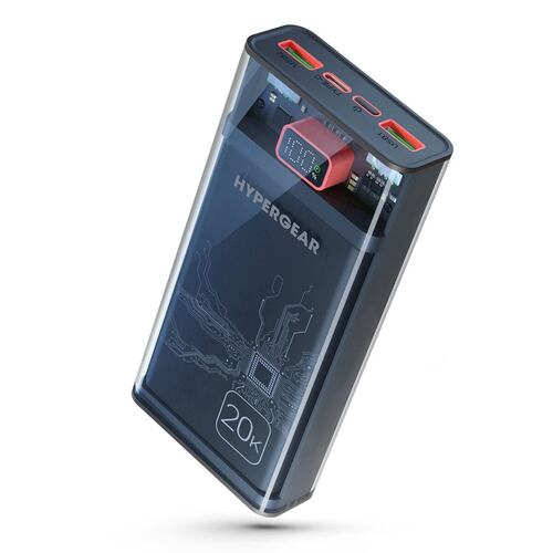 Batería HyperGear de 20000mah De Usb C Usb a Carga Rápida