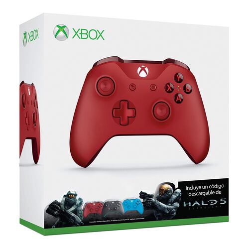 Control Xbox One Wireless Red + Código