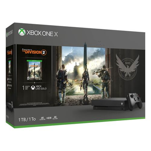 Consola Xbox One X 1TB Tom Clancy's The Division 2
