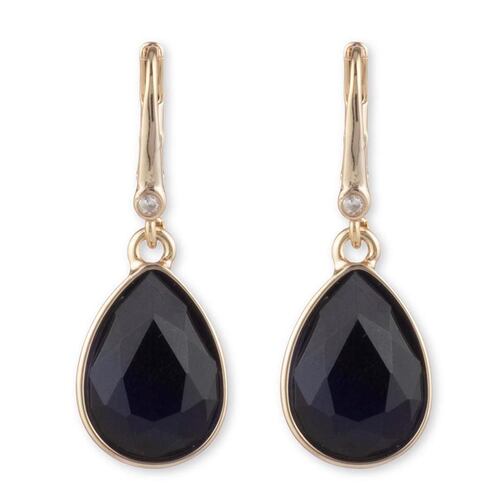 Aretes de Aleación de metales Dorado tipo Colgante DKNY