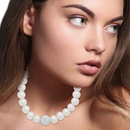 Collar de Aleacion de Metales PLATEADO YOURE INVITED JOYERIA