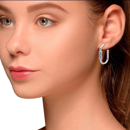 Aretes Nine West Color Plata 19G01325