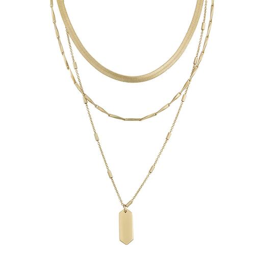 Collar Nine West Color Dorado
