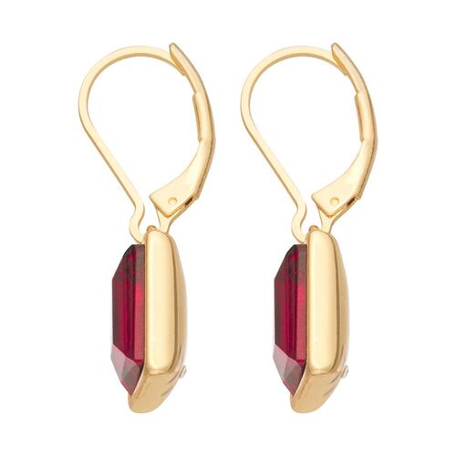 Aretes Colgantes Chico Forma Cuadrada Nine West