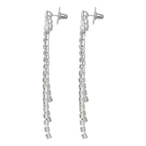 Aretes Colgantes de Flecos con Incrustaciones Tipo Cristal Youre Invited