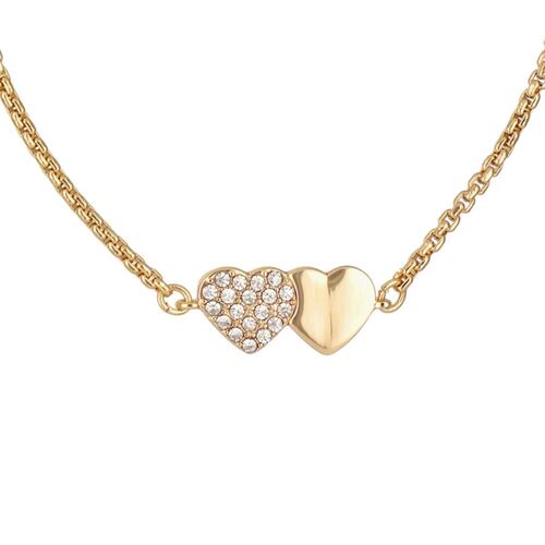 Brazalete Ajustable con Detalle de Corazón DKNY