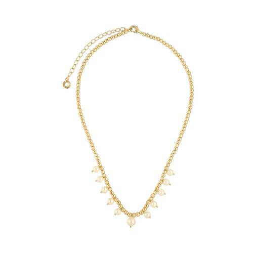 Gargantilla con Incrustaciones de Perla Anne Klein