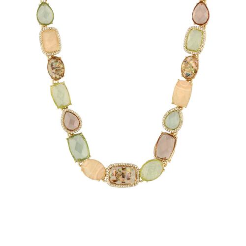 Gargantilla Corte Radiant con Incrustaciones de Cristal Anne Klein