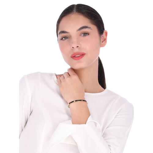 Brazalete Dorado Circular DKNY