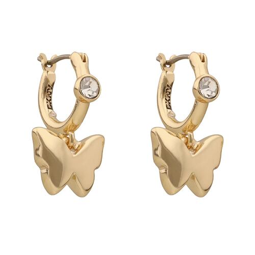 Aretes Mariposa Cristal DKNY