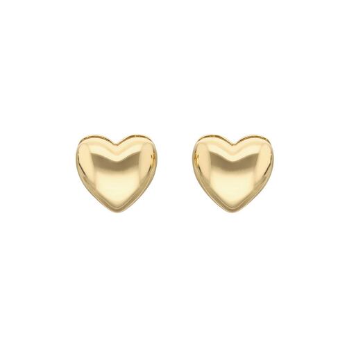 Aretes Corazón Brillante Nine West