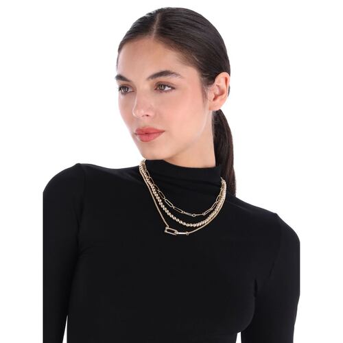 Collar Niveles Brillante Nine West