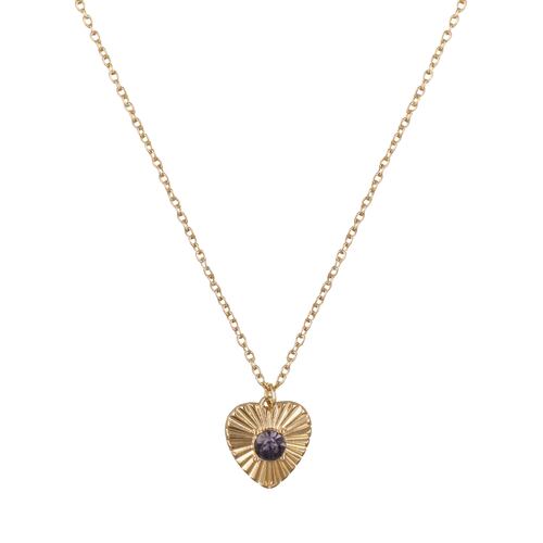 Box Set Tipo Gargantilla Corazón Dorado Nine West