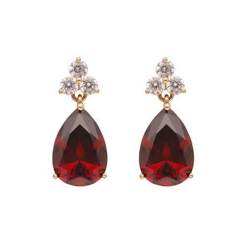 Aretes Gota con Circonita Anne Klein