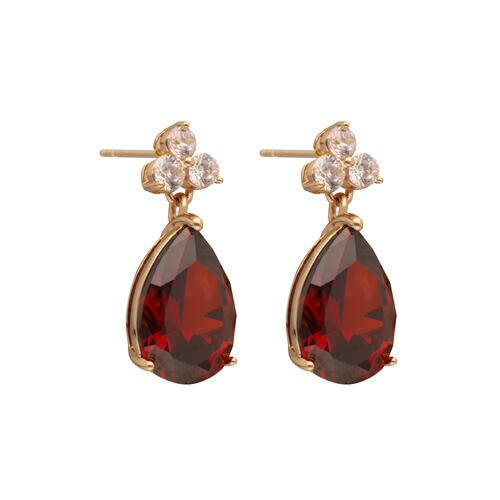 Aretes Gota con Circonita Anne Klein