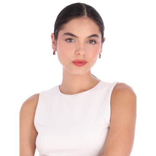 Aretes Gota con Circonita Anne Klein
