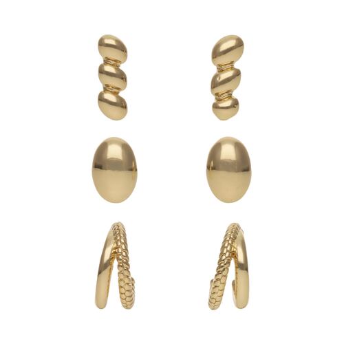 Aretes Aleación de Metales Dorado Formas Varias Nine West