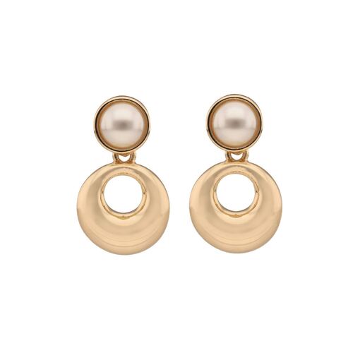 Aretes con Forma Asimétrica Pave Anne Klein