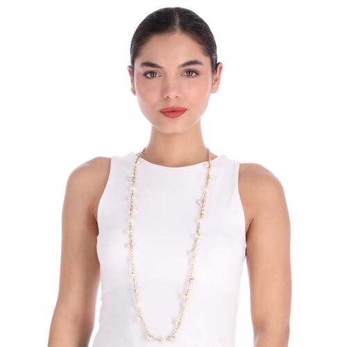 Collar Anne Klein con Incrustaciones de Pedrería