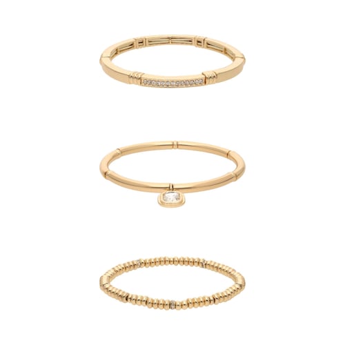 Pulseras con Cristal Dorado Aleación de Metal Nine West
