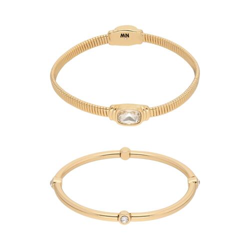 Pulseras con Cristal Dorado Aleación de Metal Nine West