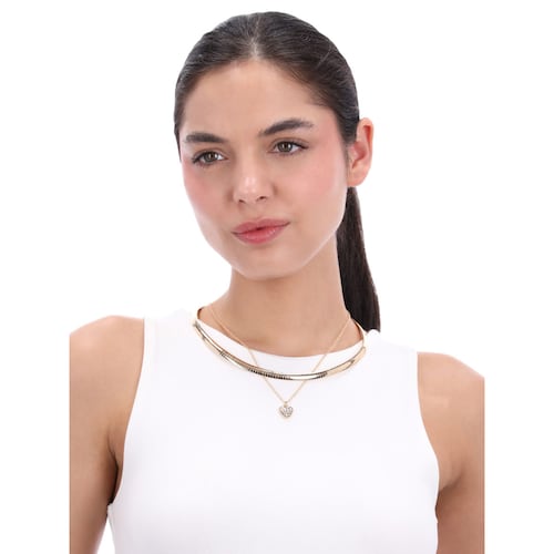 Collar Circular Dorado Aleación de Metal Nine West