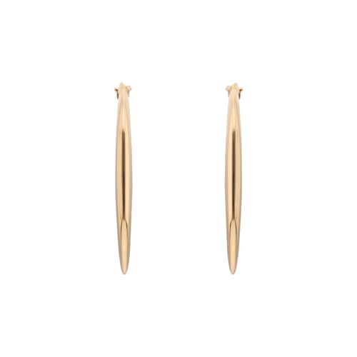 Aretes Largos Dorado Aleación de Metales DKNY