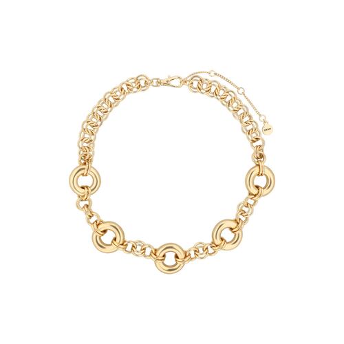 Collar con Forma Circular Tipo Cadena DKNY