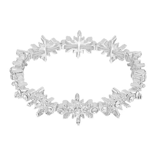 Pulsera Color Plata Forma Copo Tipo Brazalete Napier