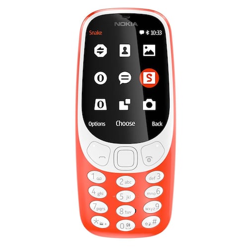 Celular Nokia 3310 Rojo