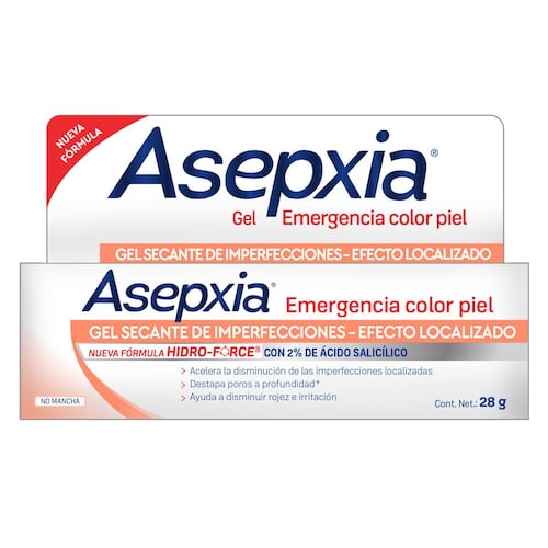 Asepxia Emergencia Color Piel 28 g