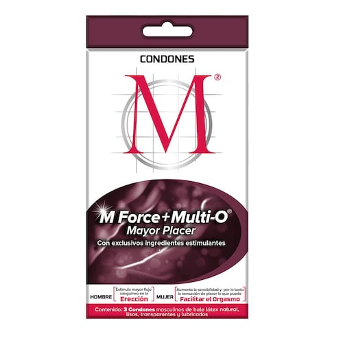 Condones M Force & Multi-O